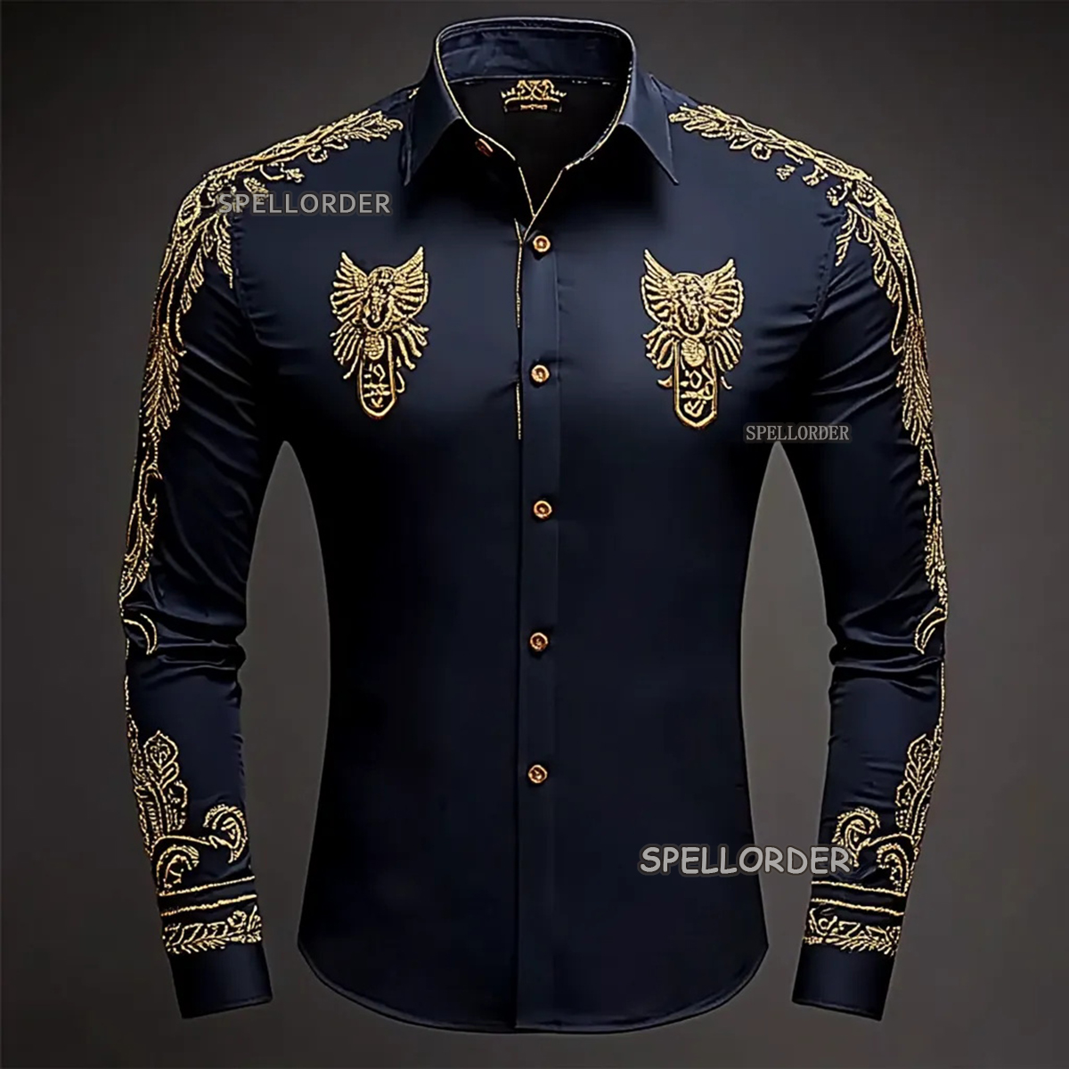 Sophistication And Refined Elegance-100% Good Quality High Elasticity Anti-Wrinkle Shirt