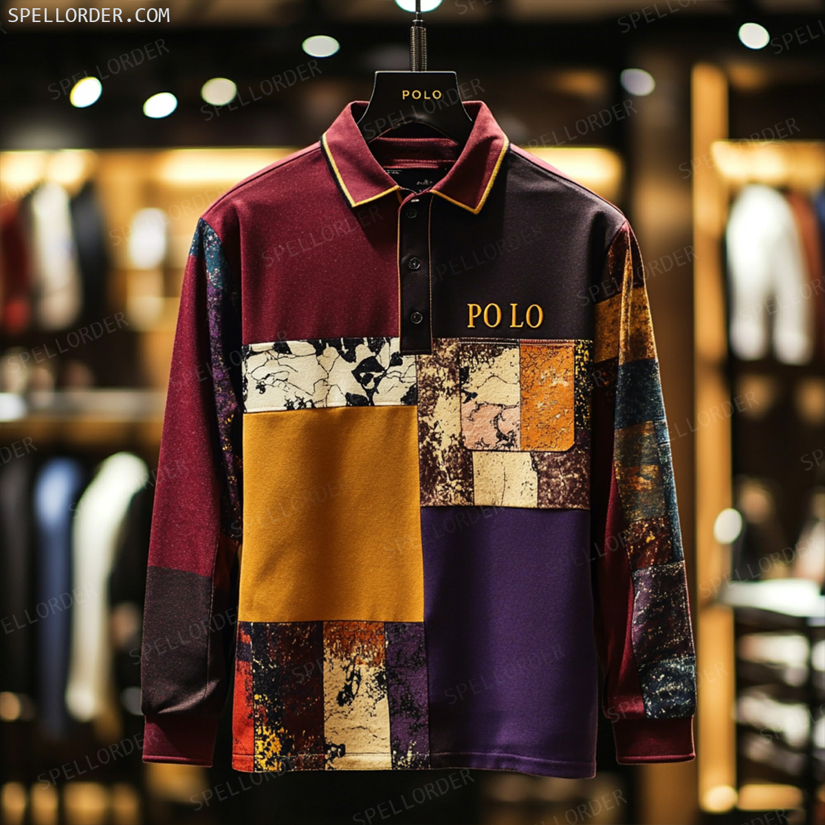 Classic comfortable business leisure vacation Long Sleeve Polo Shirts