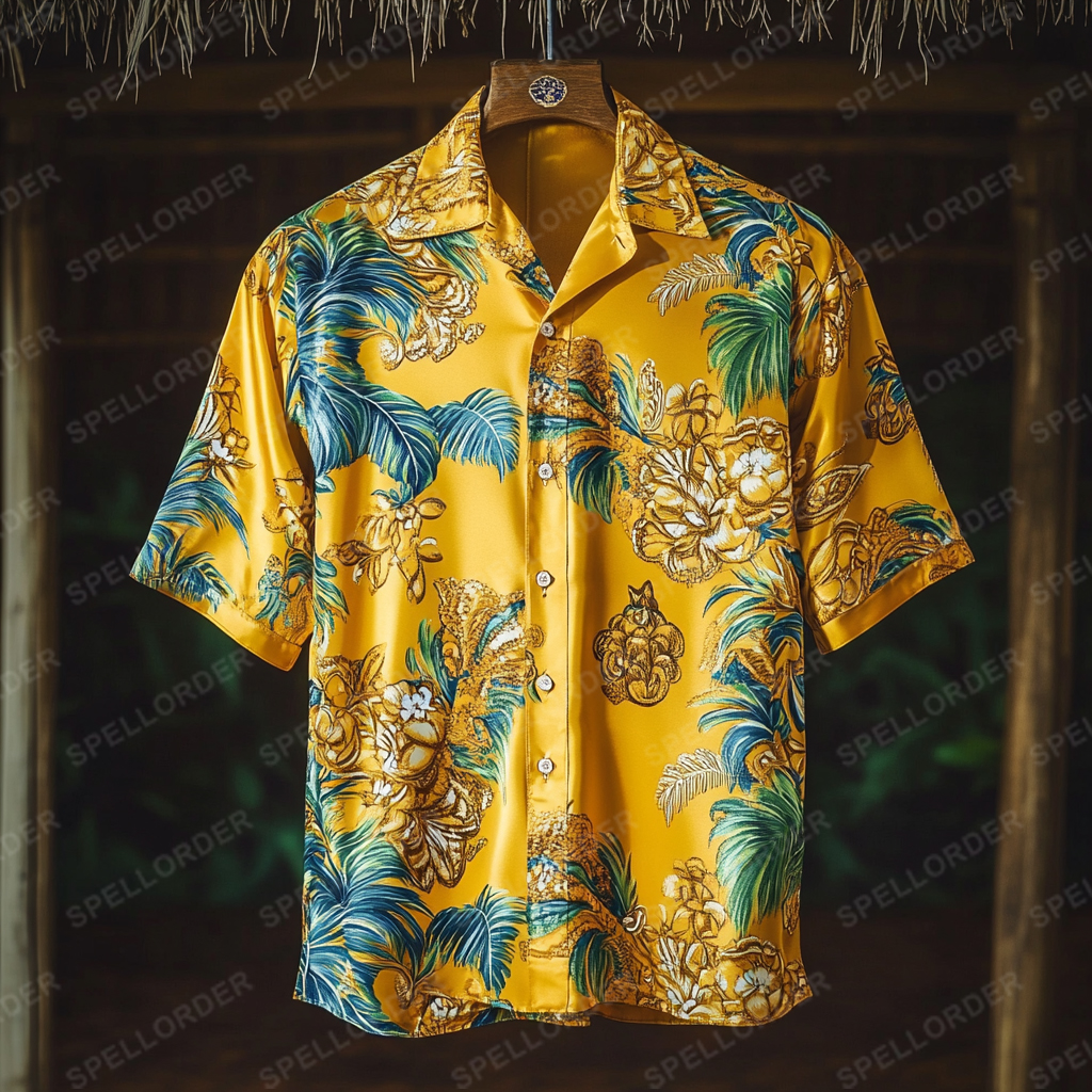 Supreme Comfort Luxe Soft Stretch Vacation Casual Hawaii Shirt 