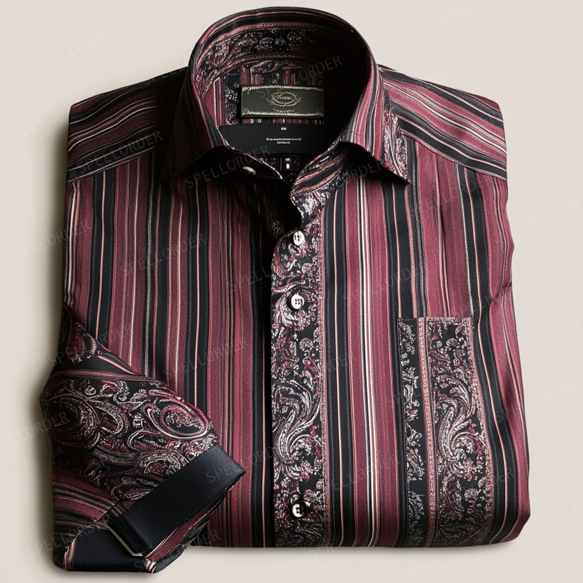 High-end Men's Shirt Exclusive Luxury Styles Comfortable Business Leisure Vacation Shirt