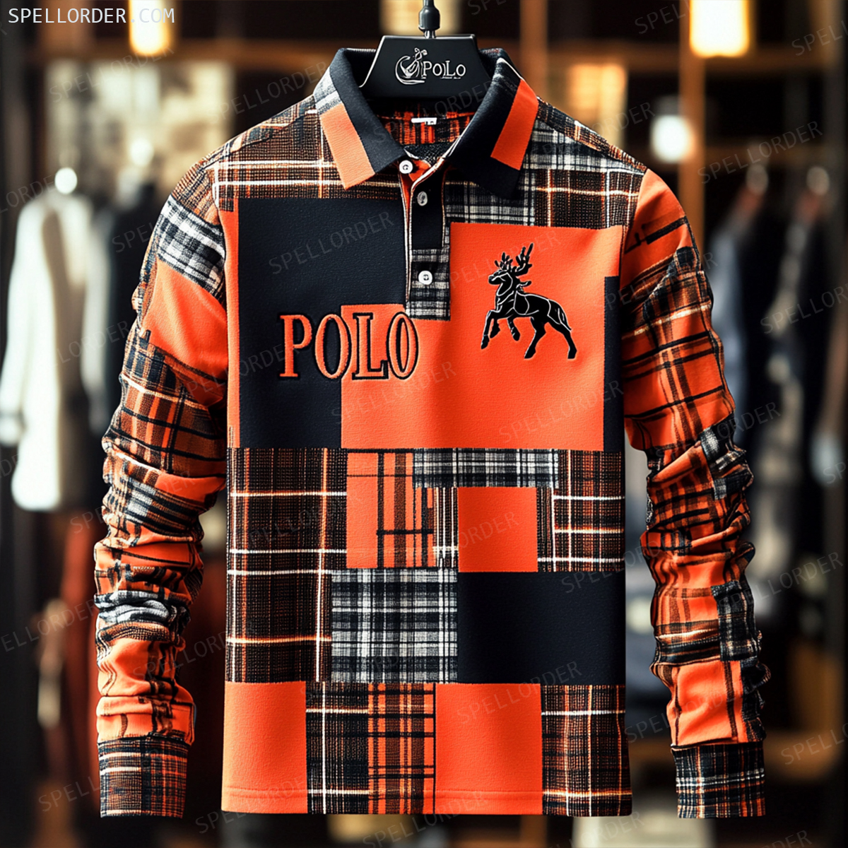 Classic comfortable business leisure vacation Long Sleeve Polo Shirts