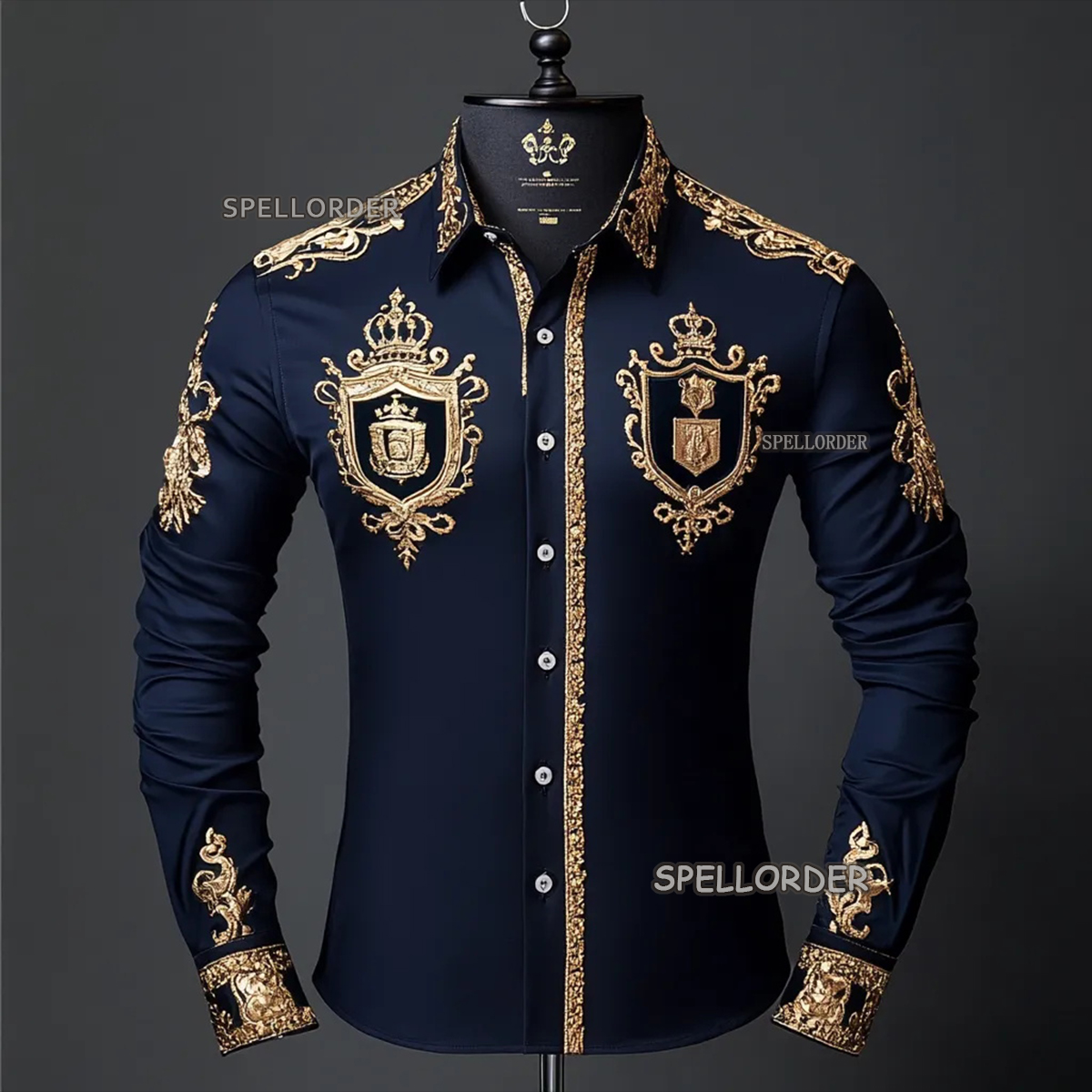 Sophistication And Refined Elegance-100% Good Quality High Elasticity Anti-Wrinkle Shirt