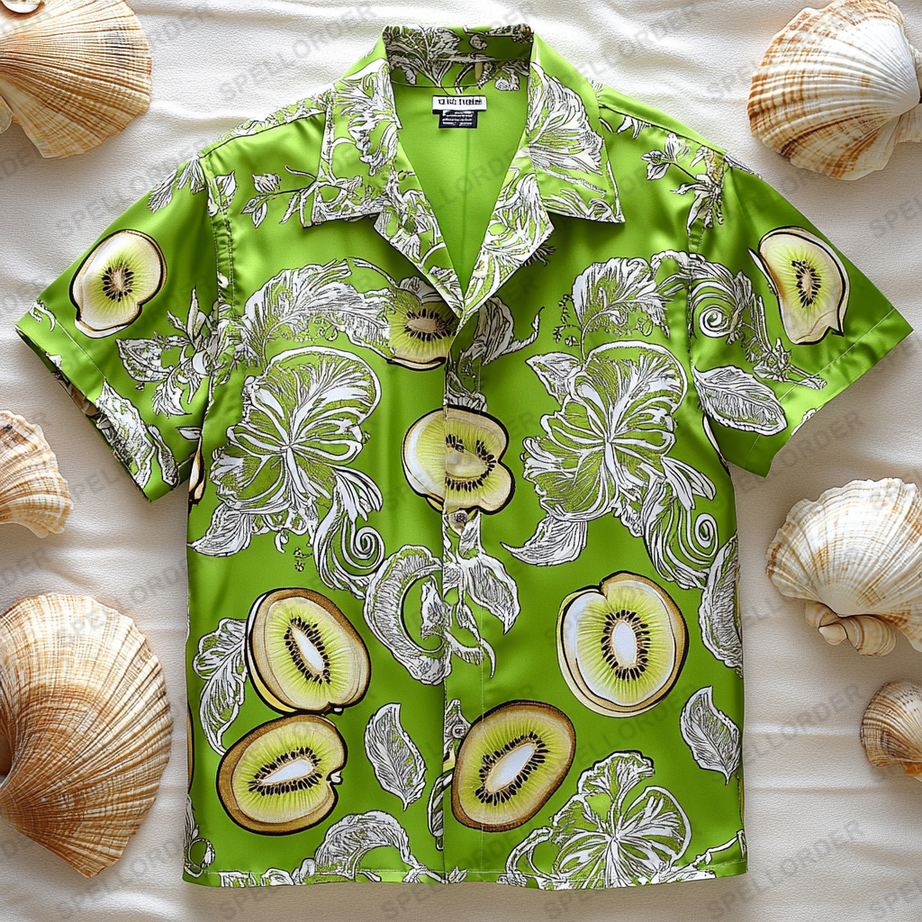 Supreme Comfort Luxe Soft Stretch Vacation Casual Hawaii Shirt 