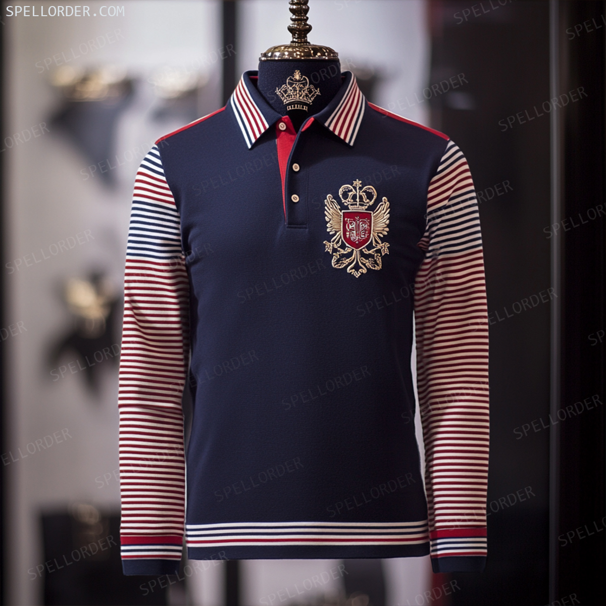 Classic comfortable business leisure vacation Long Sleeve Polo Shirts