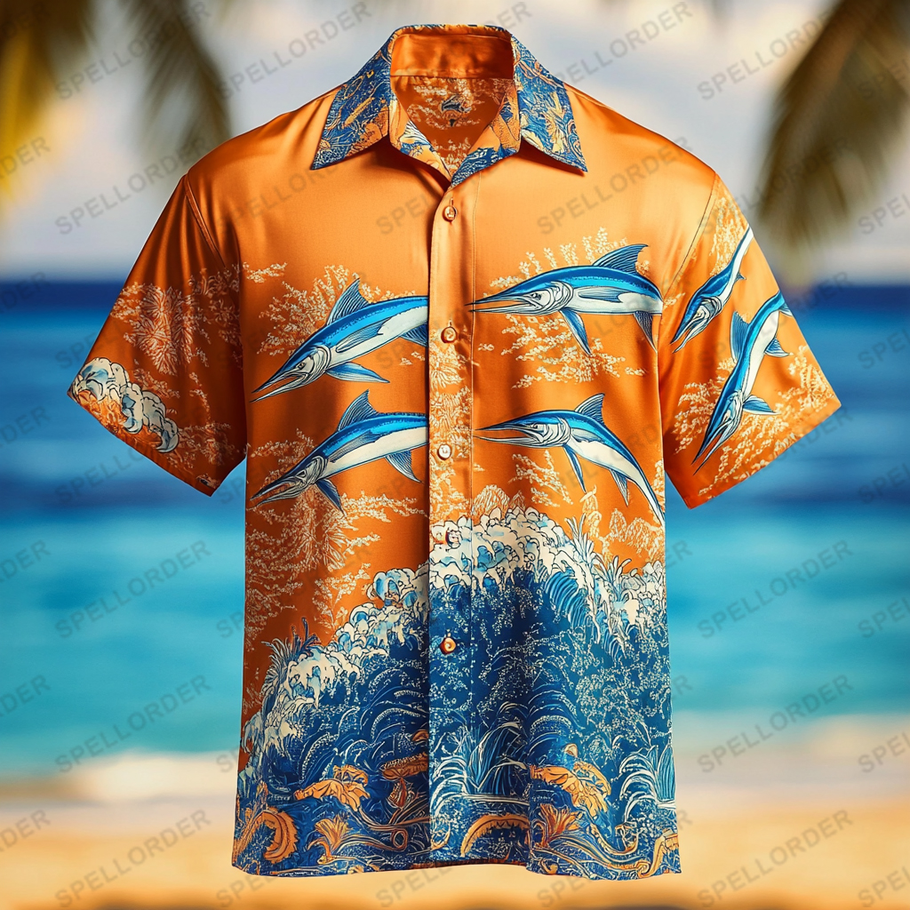 Supreme Comfort Luxe Soft Stretch Vacation Casual Hawaii Shirt 