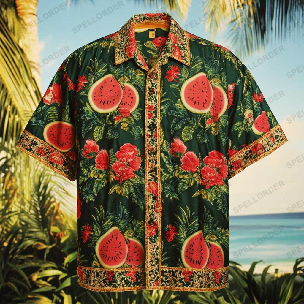 Supreme Comfort Luxe Soft Stretch Vacation Casual Hawaii Shirt 