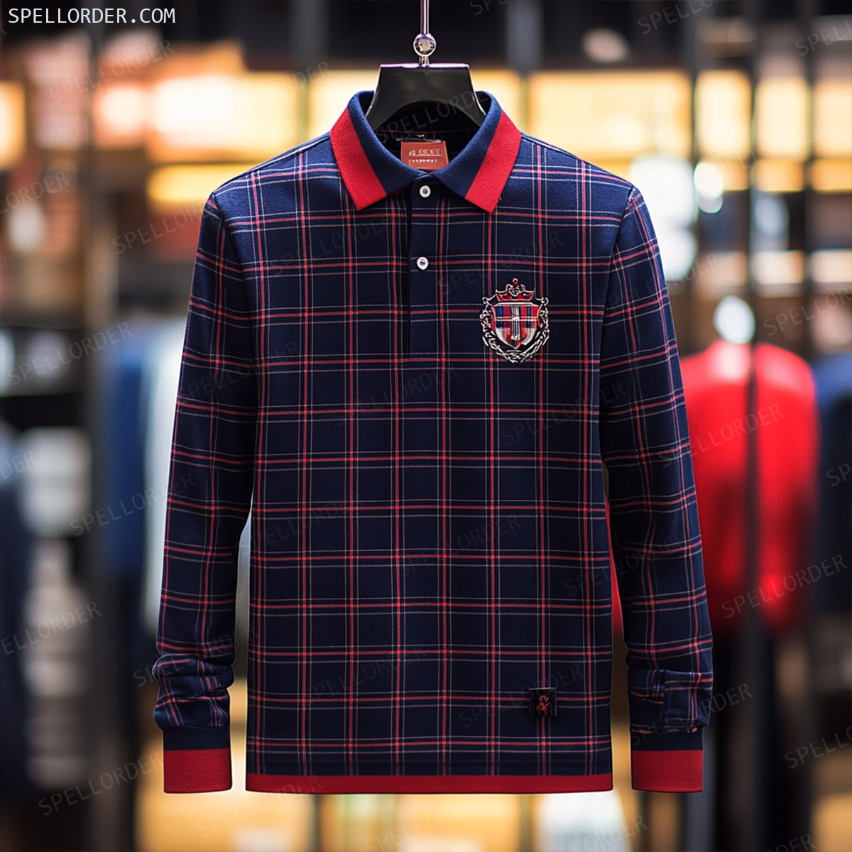 Classic comfortable business leisure vacation Long Sleeve Polo Shirts