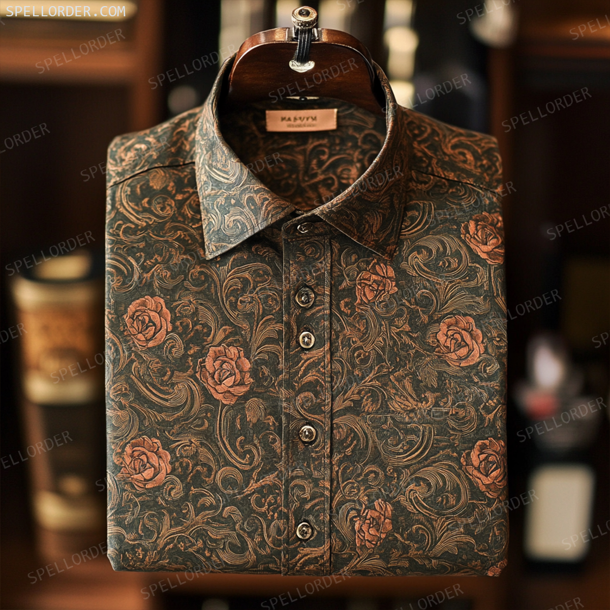 High-end Men's Shirt Exclusive Luxury Styles Comfortable Business Leisure Vacation Shirt
