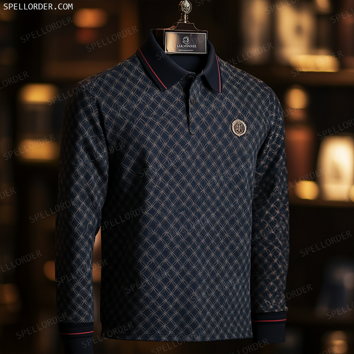 Classic comfortable business leisure vacation Long Sleeve Polo Shirts