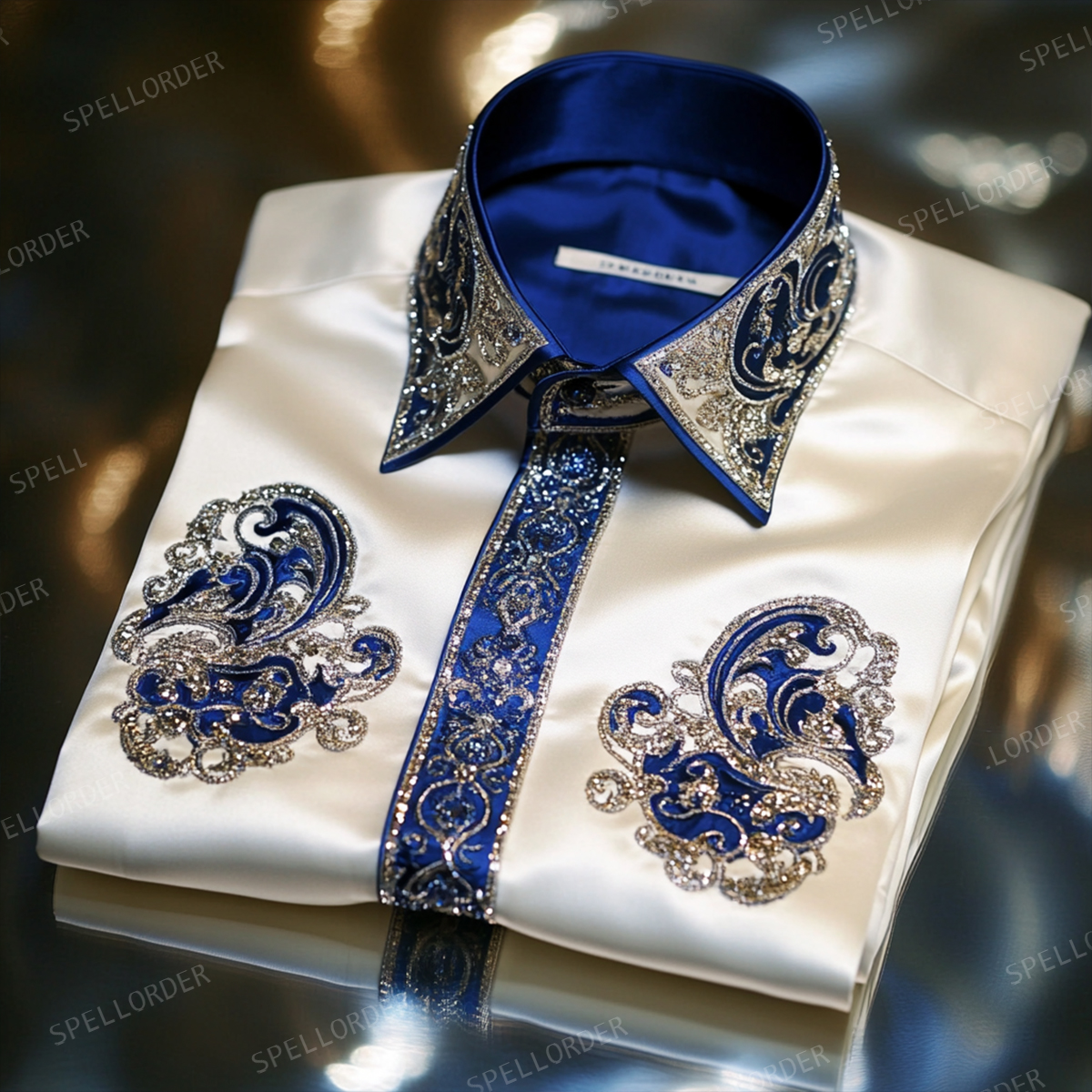 Men's sophisticated business casual vacation shirts high quality high elasticity 100% anti-wrinkle shirt