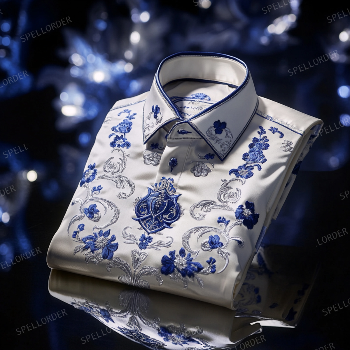 Men's sophisticated business casual vacation shirts high quality high elasticity 100% anti-wrinkle shirt