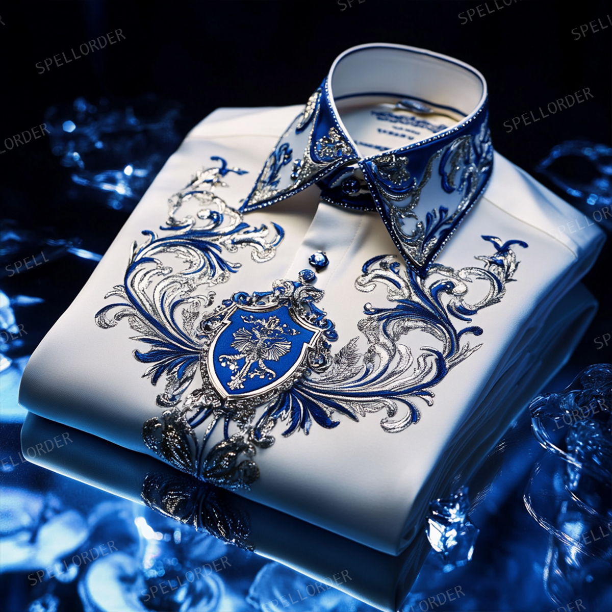 Men's sophisticated business casual vacation shirts high quality high elasticity 100% anti-wrinkle shirt