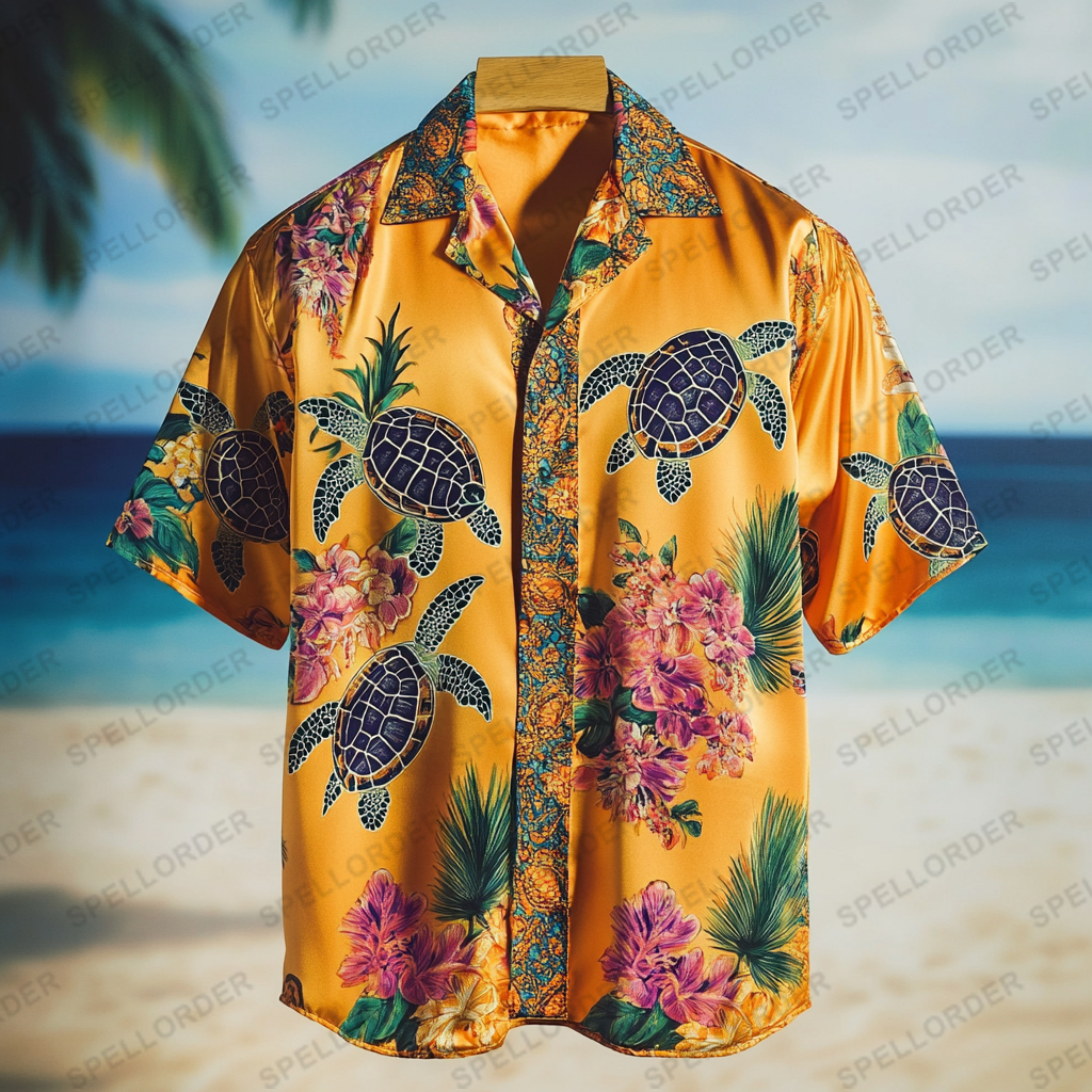 Supreme Comfort Luxe Soft Stretch Vacation Casual Hawaii Shirt 