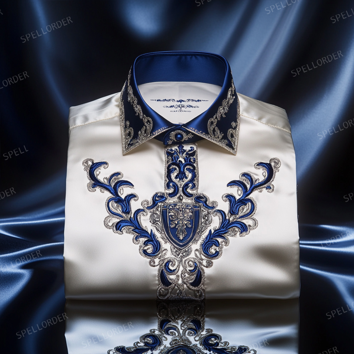 Men's sophisticated business casual vacation shirts high quality high elasticity 100% anti-wrinkle shirt