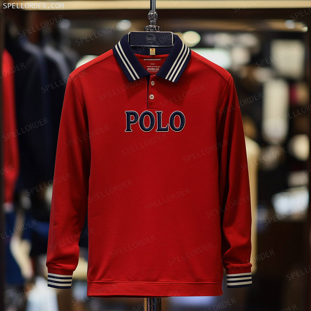 Classic comfortable business leisure vacation Long Sleeve Polo Shirts