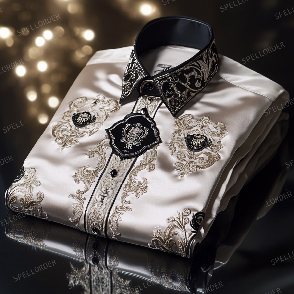 Men's sophisticated business casual vacation shirts high quality high elasticity 100% anti-wrinkle shirt