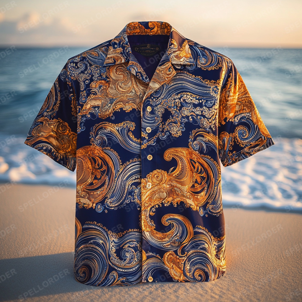 Supreme Comfort Luxe Soft Stretch Vacation Casual Hawaii Shirt 