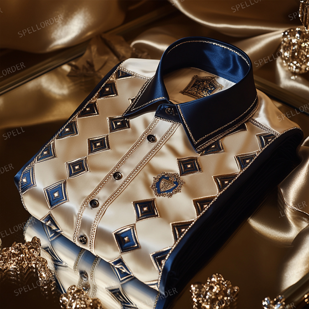 Men's sophisticated business casual vacation shirts high quality high elasticity 100% anti-wrinkle shirt