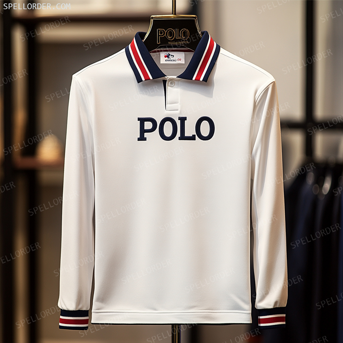 Classic comfortable business leisure vacation Long Sleeve Polo Shirts