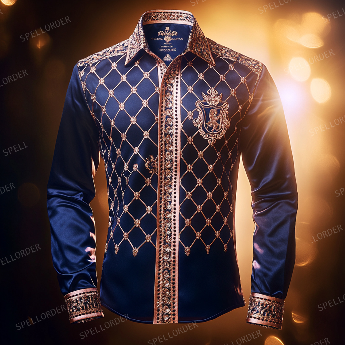 Men's sophisticated business casual vacation shirts high quality high elasticity 100% anti-wrinkle shirt