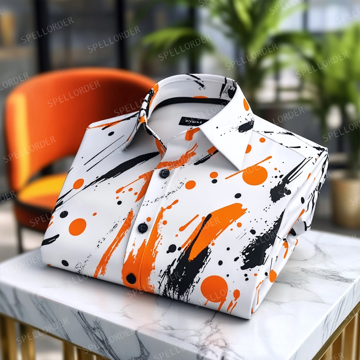 High-end Men's Shirt Exclusive Luxury Styles Comfortable Business Leisure Vacation Shirt