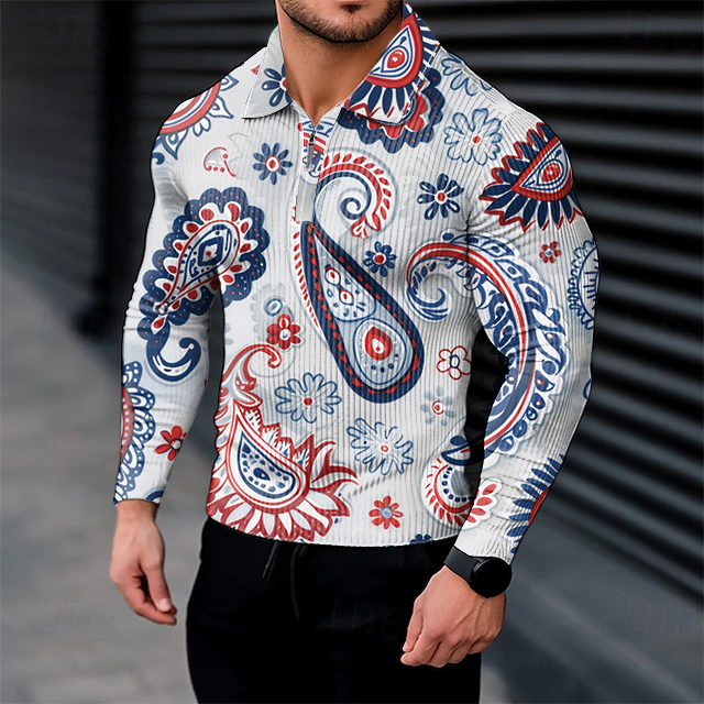 Perfect fit comfortable business leisure vacation Long Sleeve Polo Shirts