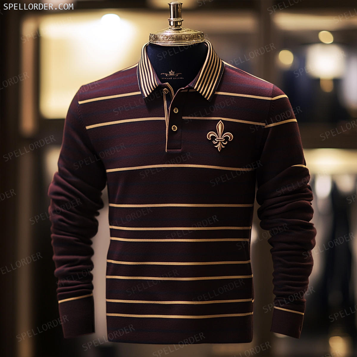 Classic comfortable business leisure vacation Long Sleeve Polo Shirts