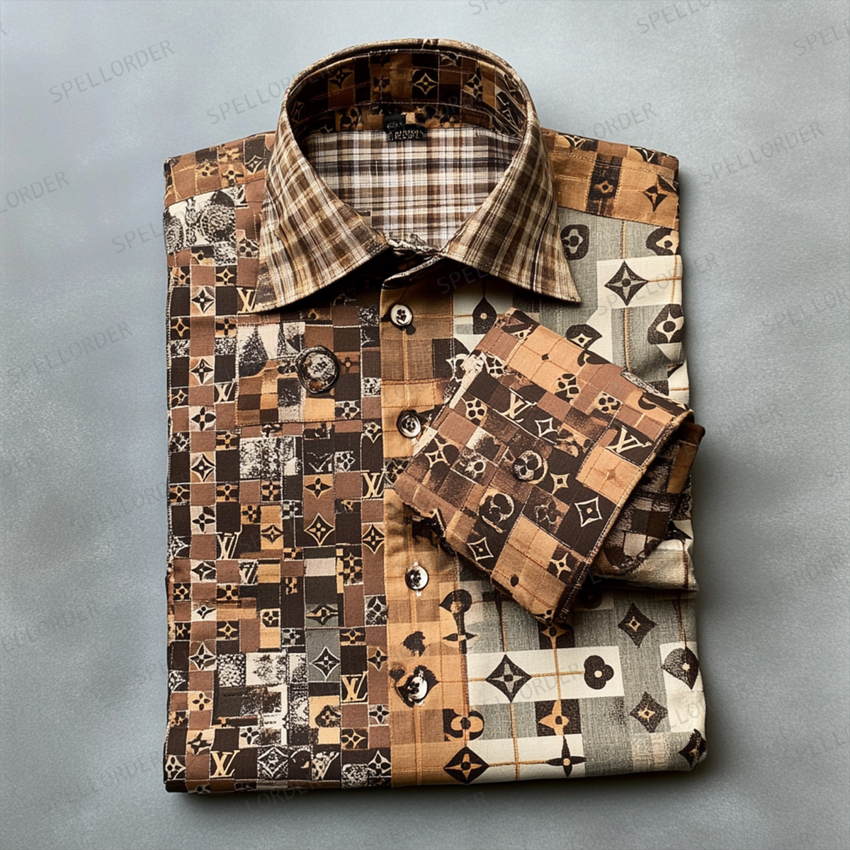 High-end Men's Shirt Exclusive Luxury Styles Comfortable Business Leisure Vacation Shirt