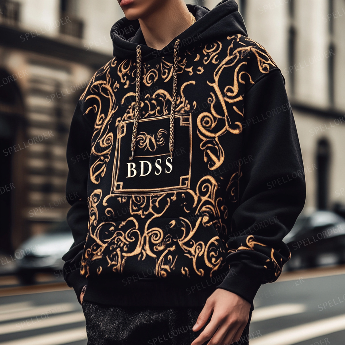 Men luxury Design Casual Vacation Hoodies