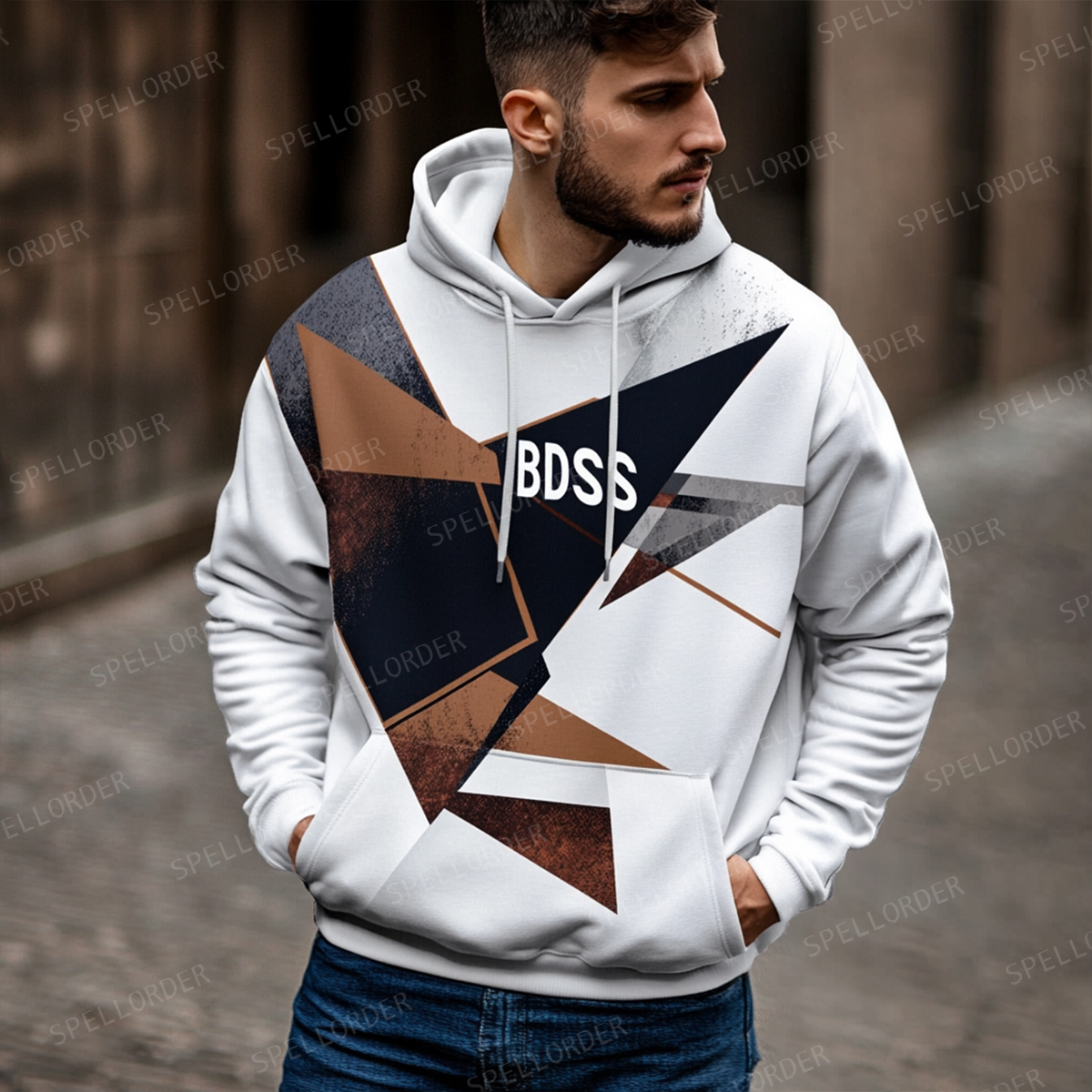 Men luxury Design Casual Vacation Hoodies