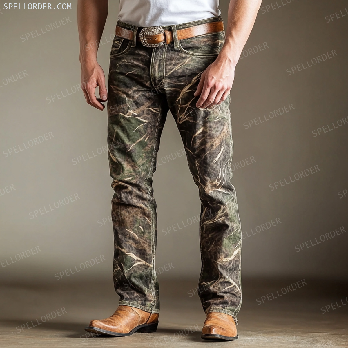 American western style jeans 