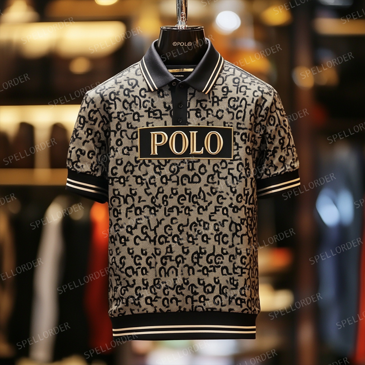 Luxury Business Casual Vacation POLO Shirt