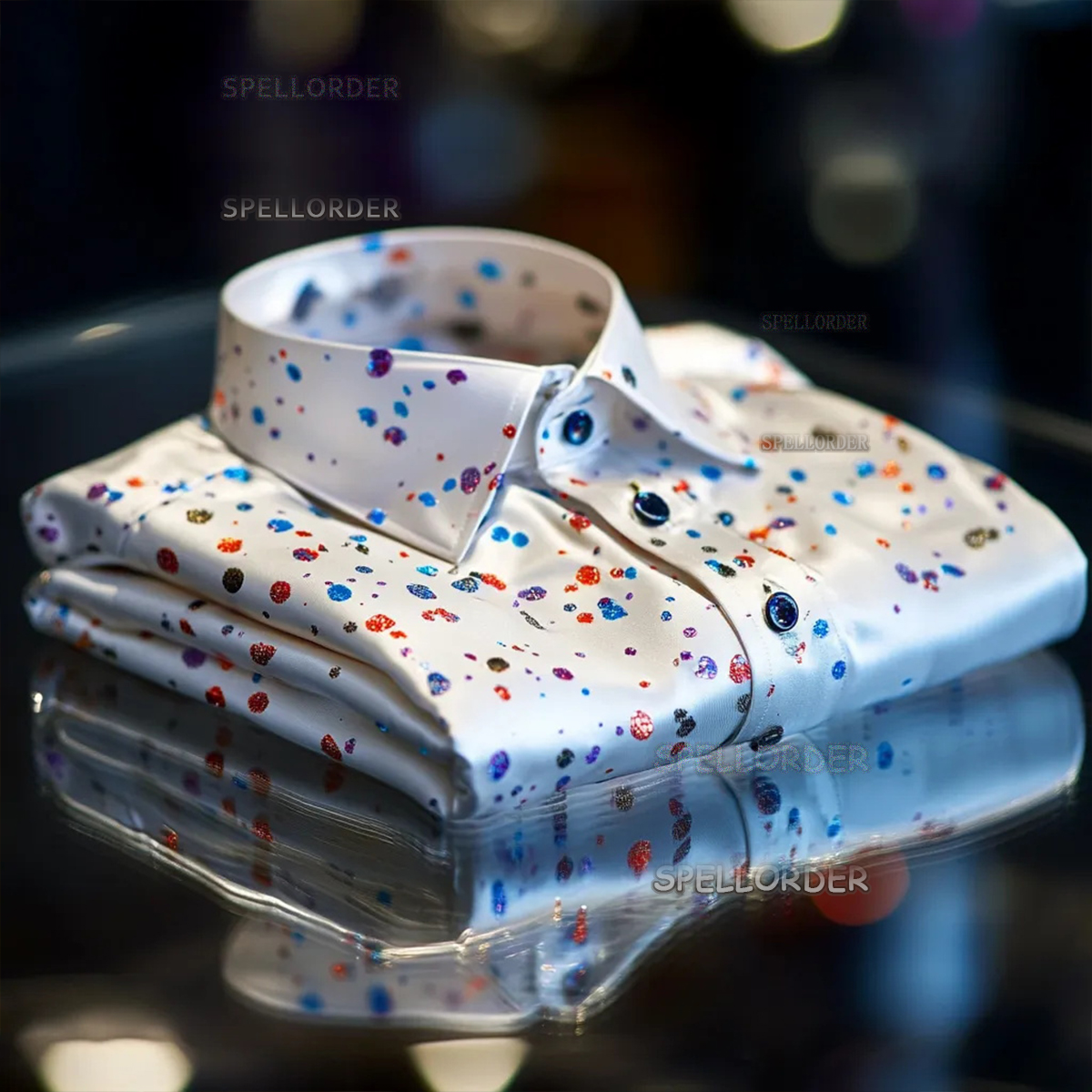 Perfect Fit Comfortable Luxurious Super Bowl Exclusive Design Pattern Casual vacation Long Sleeve Shirt