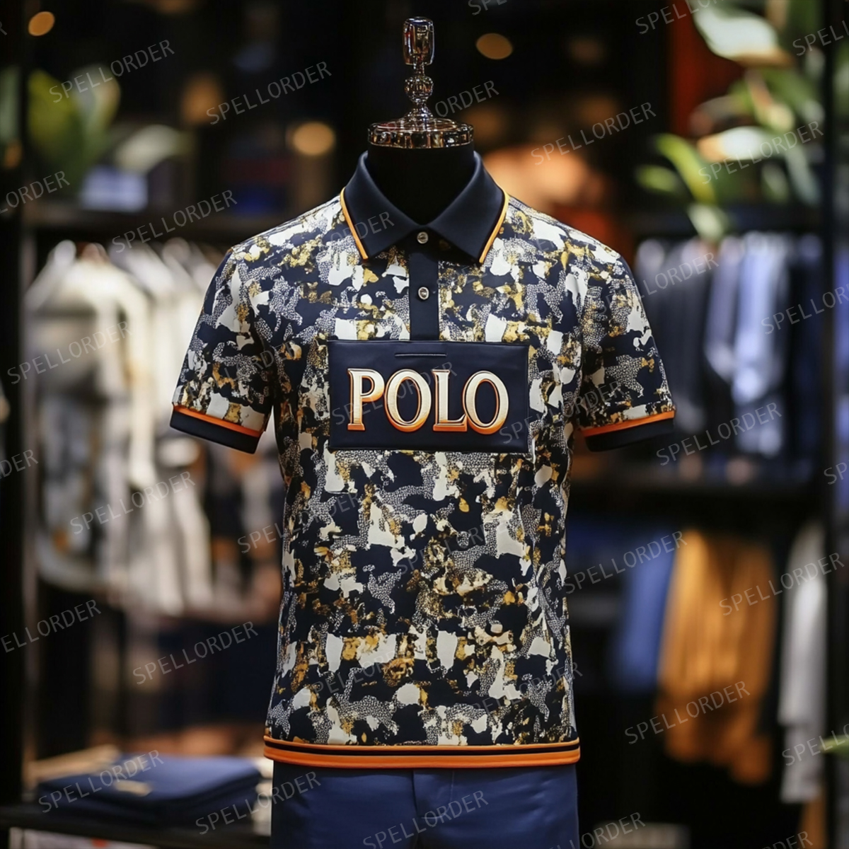 Luxury Business Casual Vacation POLO Shirt