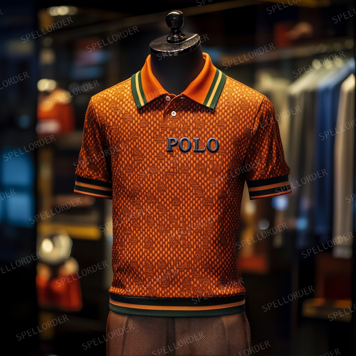 Luxury Business Casual Vacation POLO Shirt