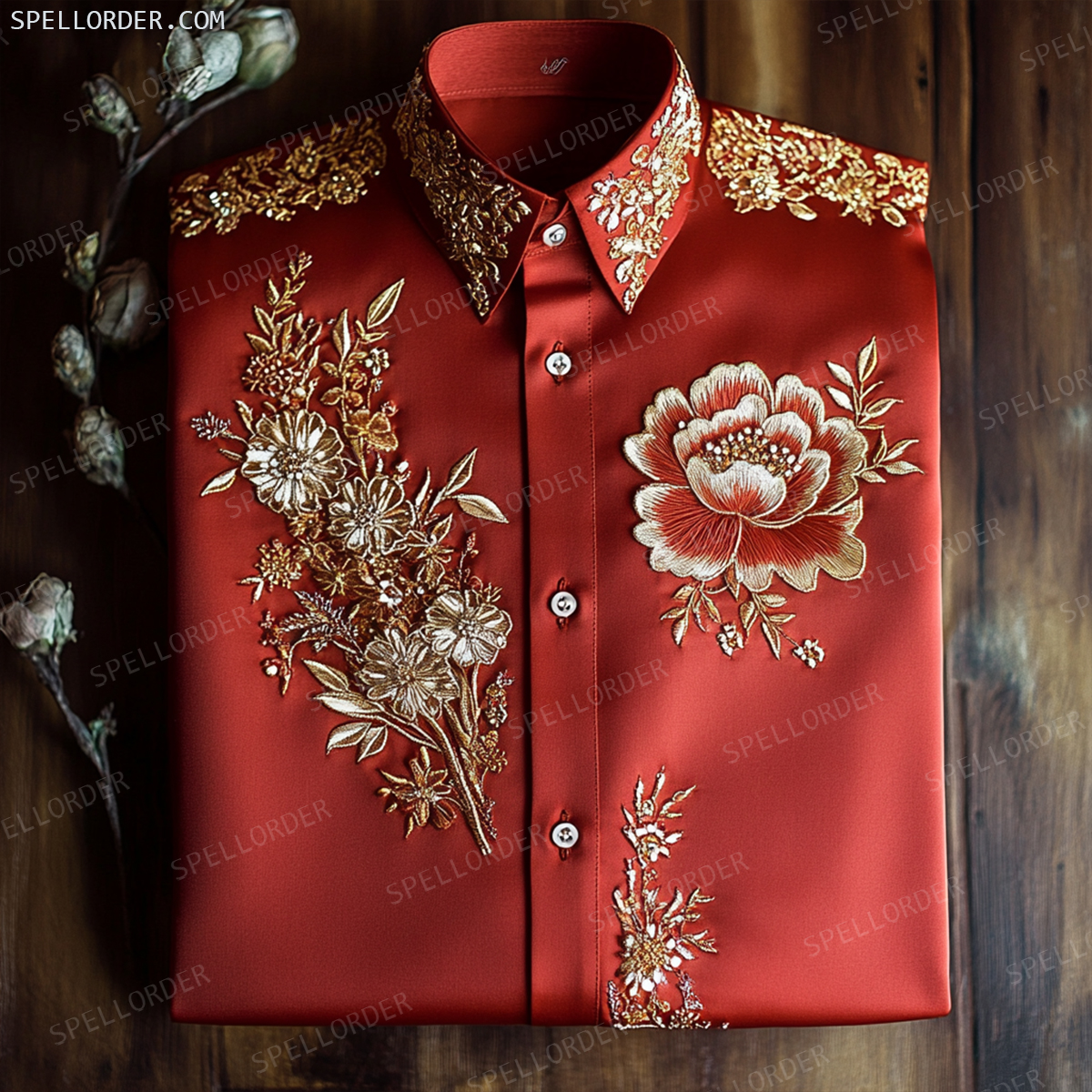 Luxury Premium High Elasticity Shirt Business Casual Out Vacation Long Sleeve Shirt