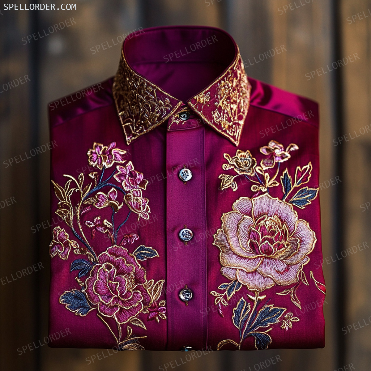 Luxury Premium High Elasticity Shirt Business Casual Out Vacation Long Sleeve Shirt