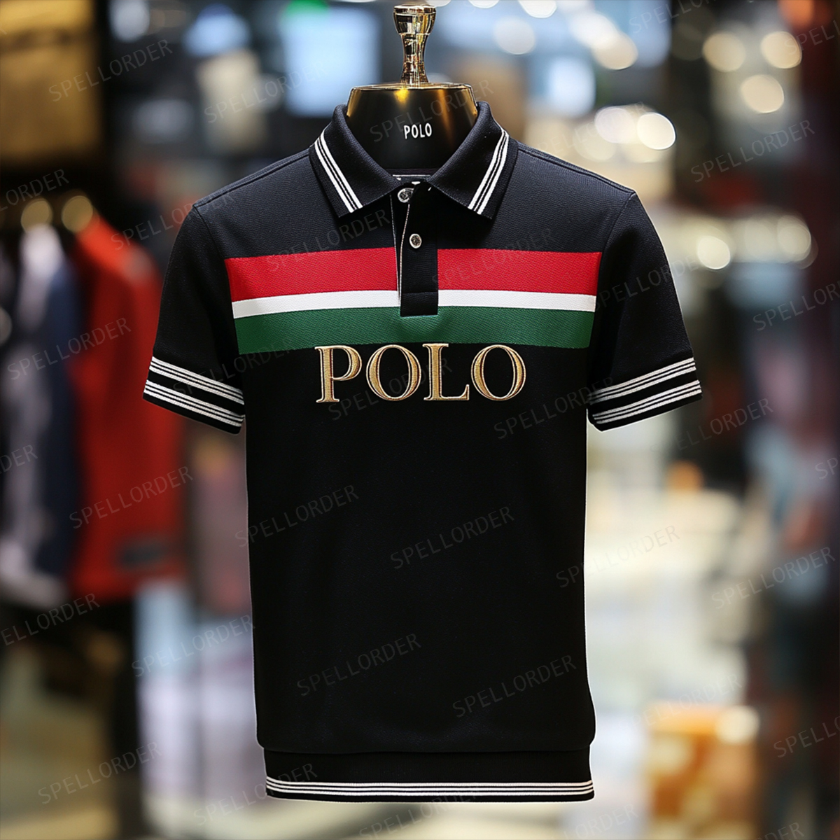 Luxury Business Casual Vacation POLO Shirt