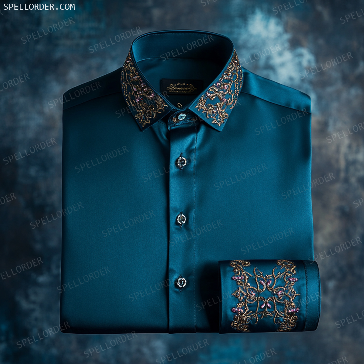 Luxury Premium High Elasticity Shirt Business Casual Out Vacation Long Sleeve Shirt