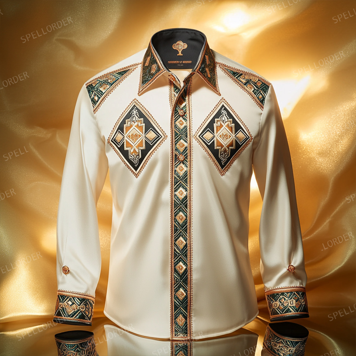 Men's sophisticated business casual vacation shirts high quality high elasticity 100% anti-wrinkle shirt