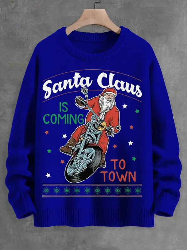 Men's Merry Christmas Printed Sweatshirt
