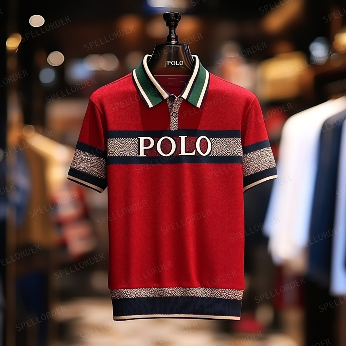 Luxury Business Casual Vacation POLO Shirt