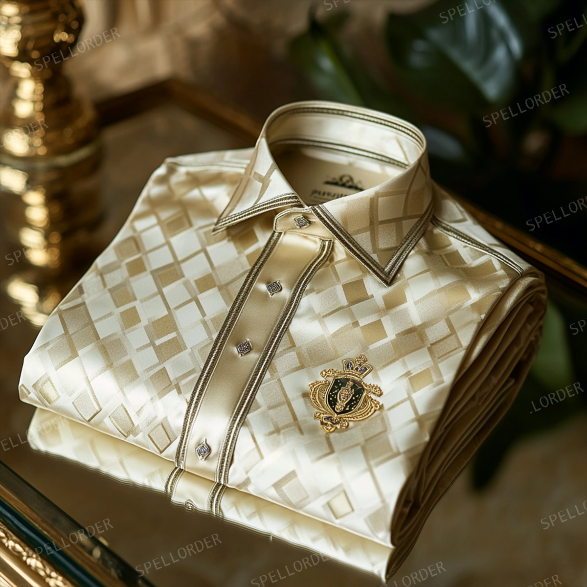 Men's sophisticated business casual vacation shirts high quality high elasticity 100% anti-wrinkle shirt