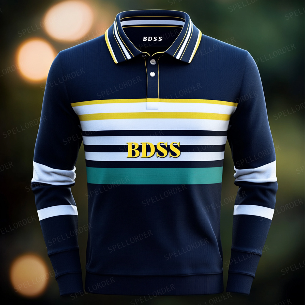 Classic comfortable business leisure vacation Long Sleeve Polo Shirts