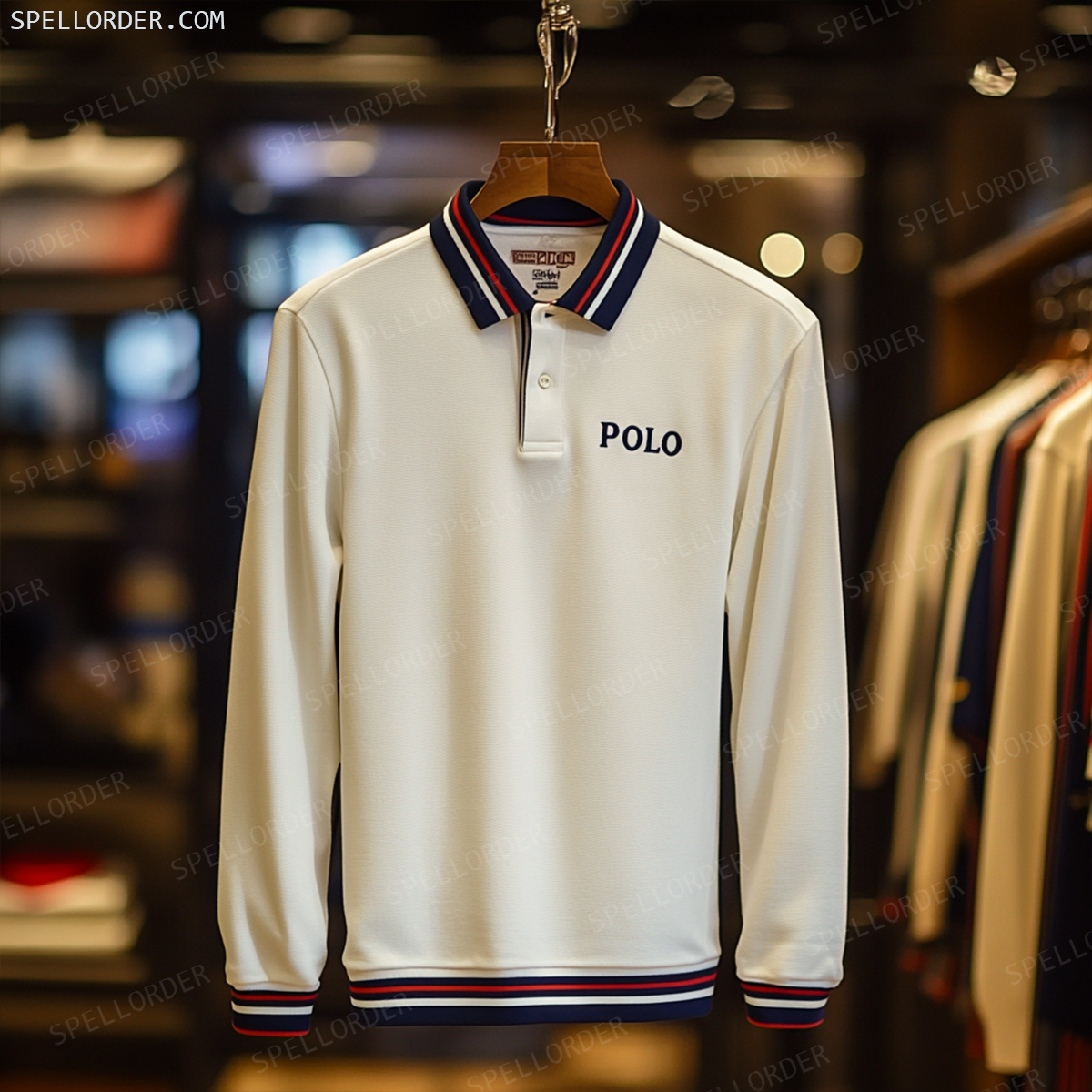 Classic comfortable business leisure vacation Long Sleeve Polo Shirts