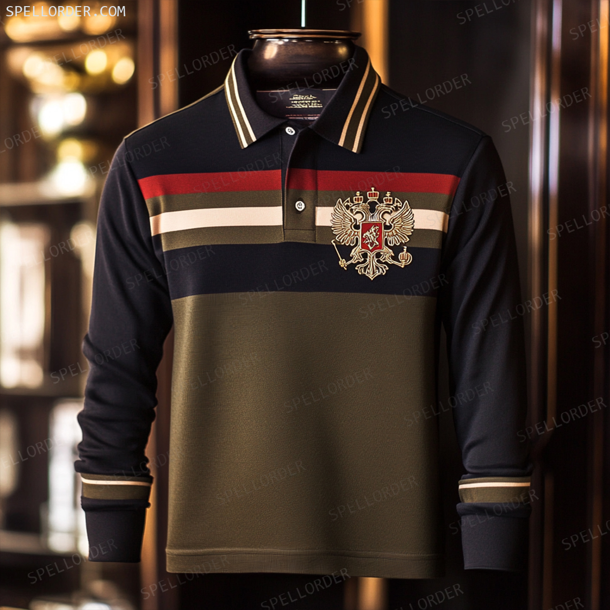 Classic comfortable business leisure vacation Long Sleeve Polo Shirts