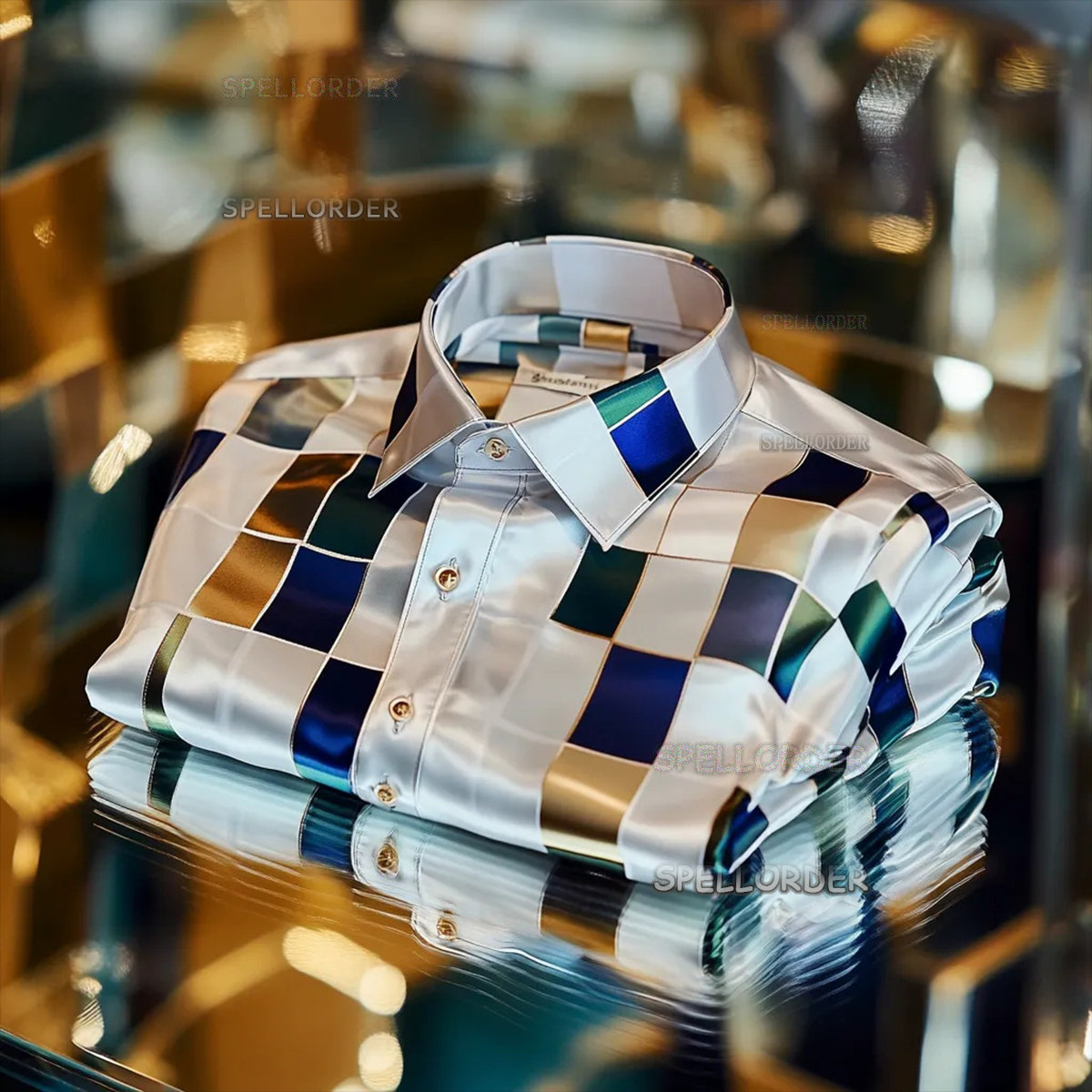 Perfect Fit Comfortable Luxurious Super Bowl Exclusive Design Pattern Casual vacation Long Sleeve Shirt