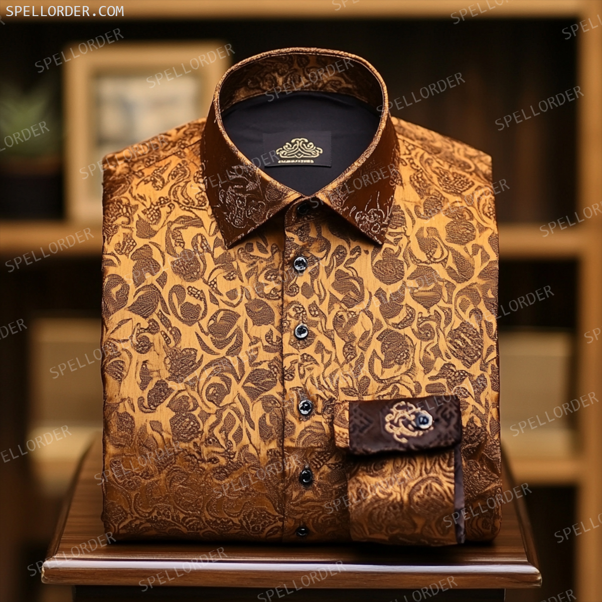 Luxury Premium Business Casual Long Sleeve Shirt High Elasticity 
