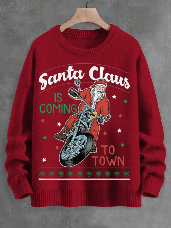 Men's Merry Christmas Printed Sweatshirt