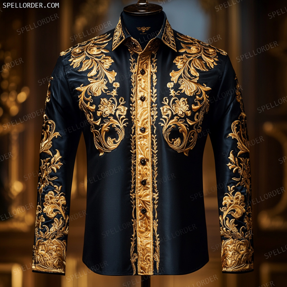 Luxury Premium Business Casual Long Sleeve Shirt High Elasticity 